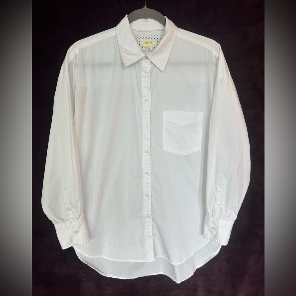 Women’s Anthropologie Maeve Bennett Button Down Shirt- T18